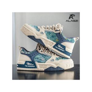 ALagzi New Young Fashion Trendy Board Shoes - Blue