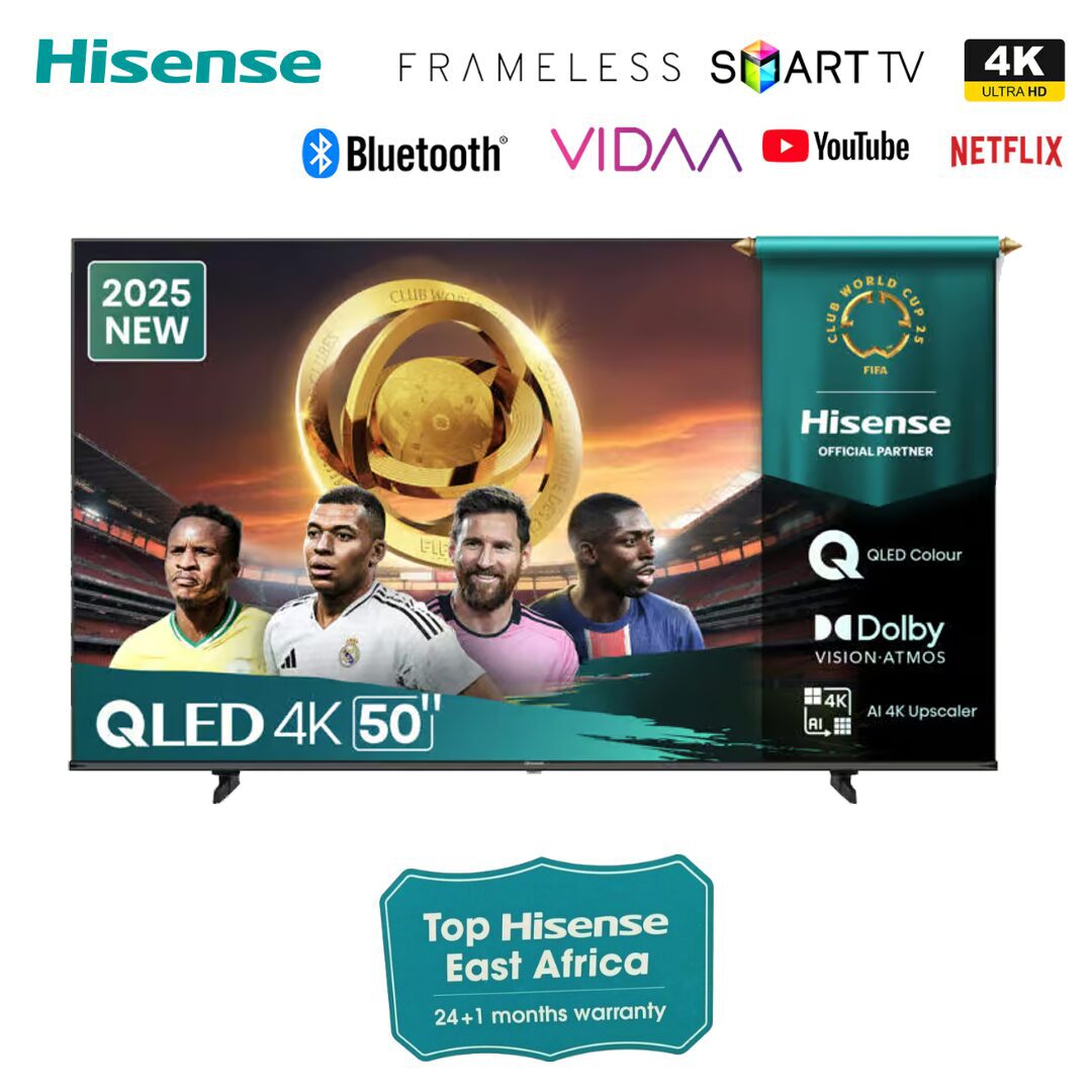 Hisense 50Q6QKEN 50-inch QLED 4K Smart TV | Kenya