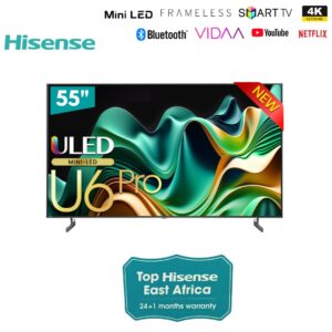 Hisense 55 inch U6N Pro Mini-LED Smart TV | Overtech