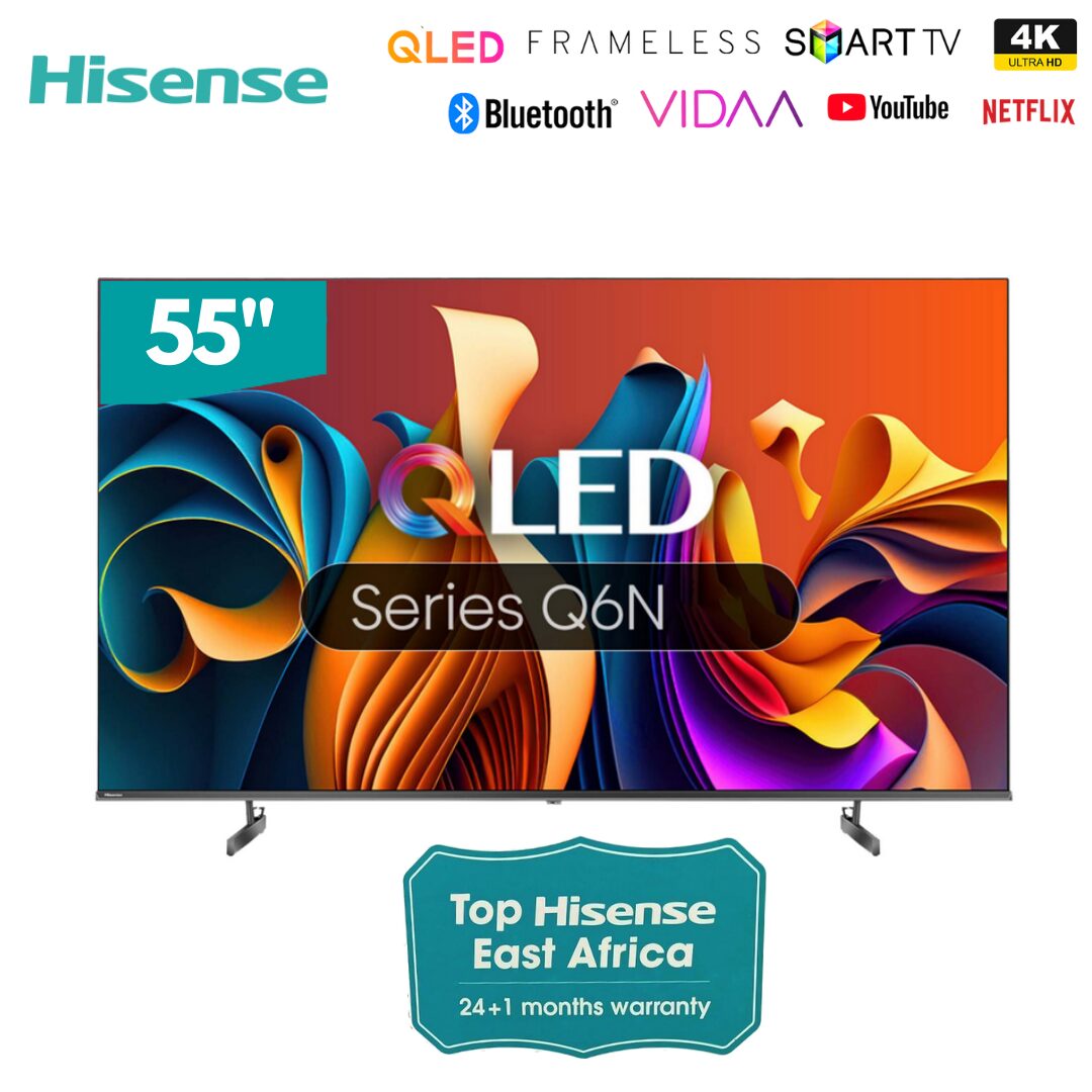 Hisense 55Q6N 55 inch QLED Smart TV in Kenya | Overtech