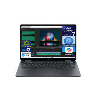 HP OmniBook Ultra Flip 2-in-1 Laptop 14-fh0016nia Touchscreen 2.8K OLED Display (Intel Ultra 7-256V Processor, 16GB LPDDR5, 1TB PCIe SSD, Backlit KB, Fingerprint, 2 Thunderbolt...