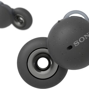 Sony LinkBuds Truly Wireless Earbud Headphones with an Open-Ring Design for Ambient Sounds and Alexa Built-in, Bluetooth Ear Buds Compatible with iPhone and Android, Gray