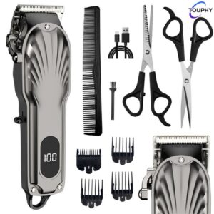 TOUPHY Rechargeable Hair Clipper/Hair Trimmer/Shaving Machine