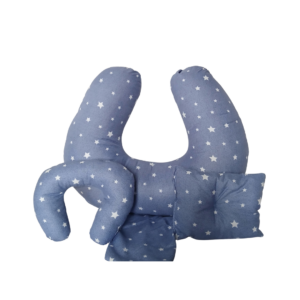 Tridarling Fiber Breastfeeding Pillow Set - Night Sky Navy Blue TFBPS2 Age- Newborn & Above