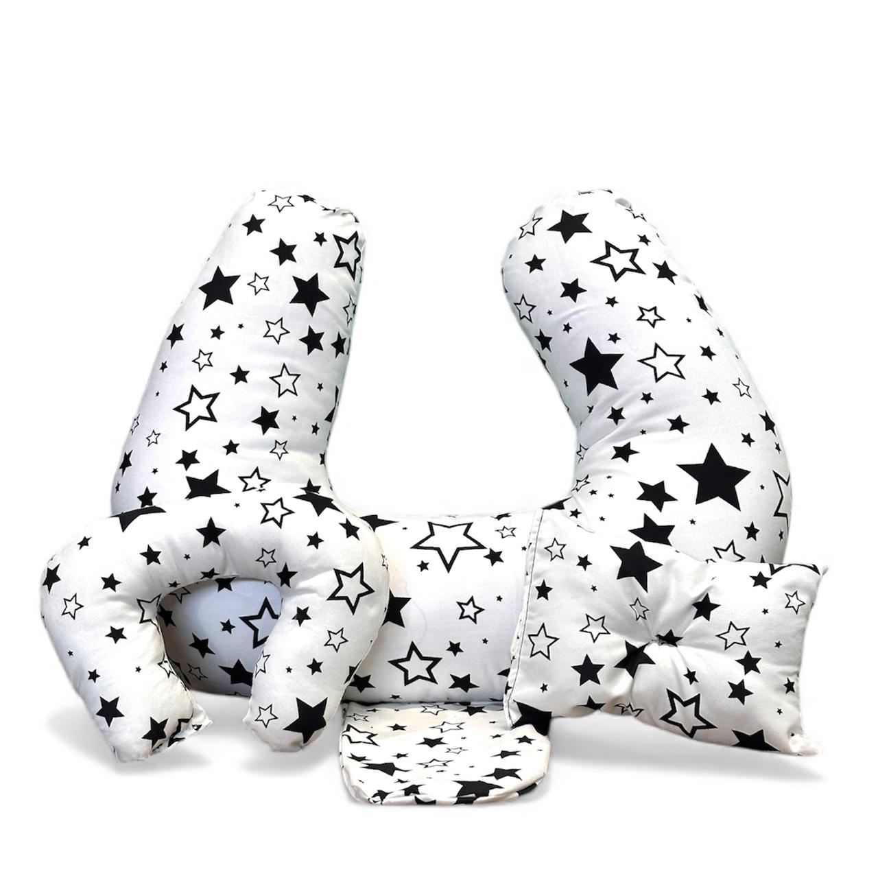 Tridarling Fiber Breastfeeding Pillow Set - Stars TFBPS1 Age- Newborn & Above