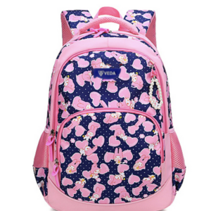 Veda School Bag BGL-027 BAG BGS88-05 PINK/ROYAL BLUE