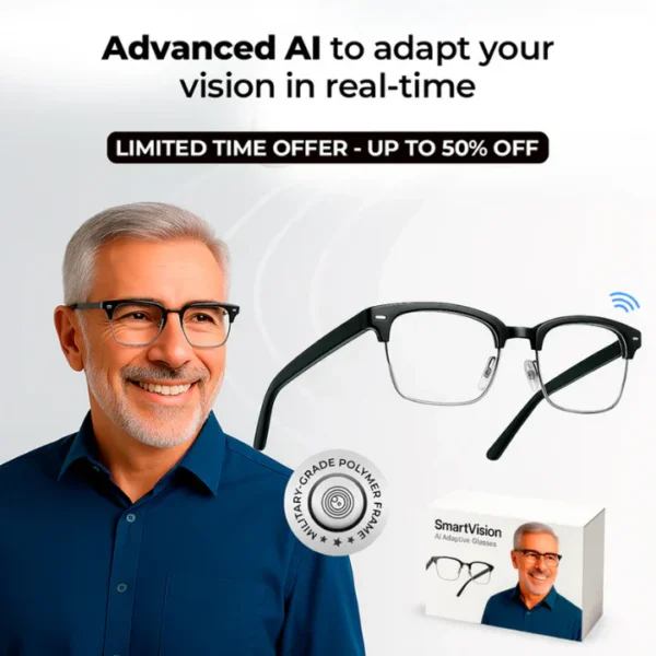 SmartVision™ Pro Max AI-Powered Adaptive Glasses